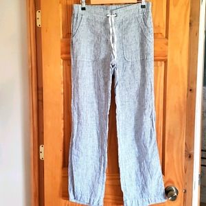 Athleta Striped Drawstring Pants